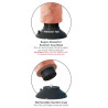 King Cock - Gode Vibrateur 17.78 Cm Naturel